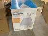 Crane White Drop Ultrasonic Cool Mist Teardrop Humidifier, 1 Gallon Tank - 2