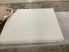 Portable Folding Plastic Dining Table w/ Handle, Lock - 6ft - 2