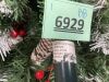 Pre-Lit Christmas Pine Tree w/ Pine Cones, Flocked Branch Tips, Berries w/ Storage Bag - 3