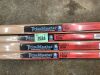 Set of 4 - Oak Hardwood 1-7/16 in. x 72 in. Carpet Trim Transition Strip - 3
