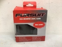 Pursuit Rail Mounted Light/ Laser, Appears New, Sold as is