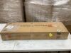 Galvanized Blade 2-Wheel Snow Pusher w/ Adjustable Handle - 36in - 2