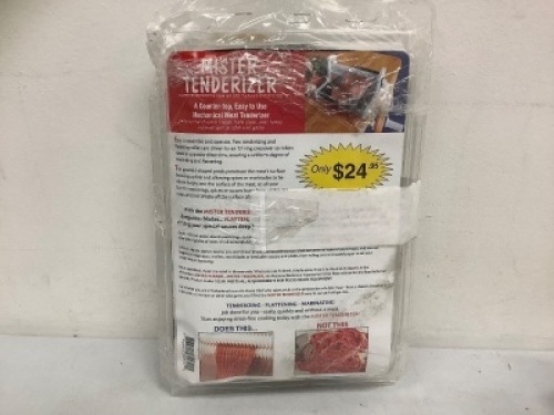 Mechanical Meat Tenderizer, E-Commerce Return, Sold as is