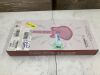 Kids Pretend Play Guitar Musical Instrument Toy w/ Microphone, Stand - 19in - 2