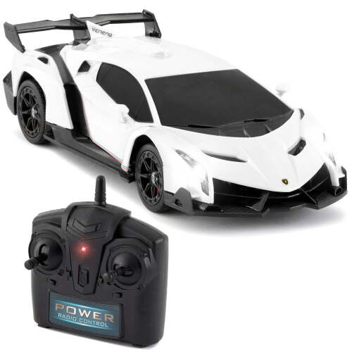 1/24 Officially Licensed RC Lamborghini Veneno Sport Racing Car w/ 2.4GHz Remote Control