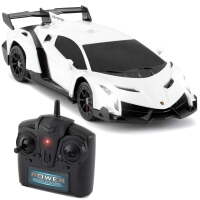 1/24 Officially Licensed RC Lamborghini Veneno Sport Racing Car w/ 2.4GHz Remote Control