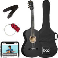 Kids Acoustic Guitar Beginner Starter Kit w/ Carrying Case - 30in