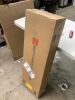 Galvanized Blade 2-Wheel Snow Pusher w/ Adjustable Handle - 36in - 2