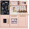 Pretend Play Kitchen Wooden Toy Set for Kids with 11 Accessories