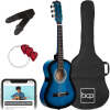 Kids Acoustic Guitar Beginner Starter Kit w/ Carrying Case - 30in