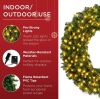 24in Pre-Lit Artificial Fir - 3
