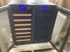 LANBO Wine Refrigerator 30 in. Dual Zone 33-Bottle 70-Can Beverage and Wine Cooler - For Repair, Does Not Cool - 2