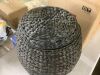 Multipurpose Hyacinth Storage Tote Basket - 3