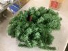 24" Pre-Lit Artificial Fir Christmas Wreath w/ LED Lights, Plug-In, PVC Tips - 2