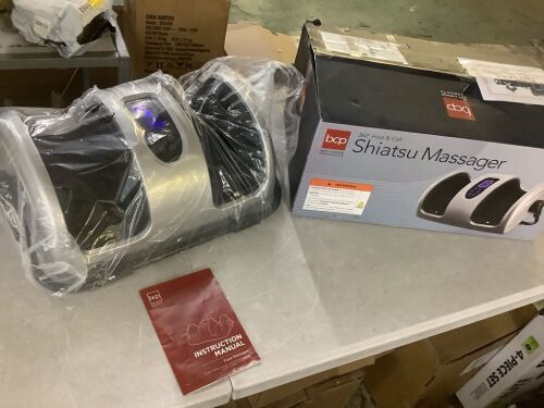 Reflexology Shiatsu Foot Massager w/ High-Intensity Rollers - Missing Remote
