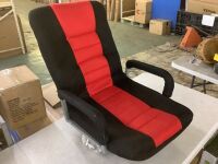 Gaming Floor Chair w/ 360-Degree Swivel, Armrest, Adjustable Backrest
