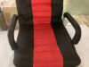 Gaming Floor Chair w/ 360-Degree Swivel, Armrest, Adjustable Backrest - 2