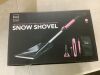 4 in 1 Snow Brush with Shovel, Ice Scraper & Squeegee w/Storage Bag - 4