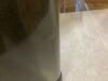 Home Zone Living 11.9 Gal. Stainless Steel Step-On Kitchen Metal Trash Can with Soft Close Lid - Small Dent - 5