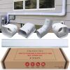 Hide-A-Line Mini Split Line Set Cover Kit, 4" x 14'
