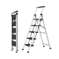 XinSunho 5 Step Ladder, Retractable Handgrip