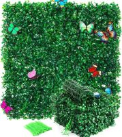 Artificial Grass Wall Panels, 10" x 10", 12 pc