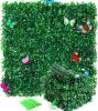 Artificial Grass Wall Panels, 10" x 10", 12 pc