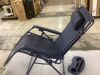Folding Zero Gravity Recliner Patio Lounge Chair w/ Canopy, Side Tray - 3
