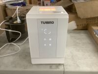 TURBRO 1Gal Stainless Steel Warm Mist Humidifier