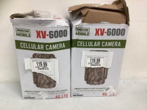 Lot of (2)Moultrie Trail Cameras, E-Commerce Return, Sold as is