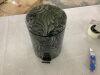 Small Bathroom Trash Can with Lid - 2