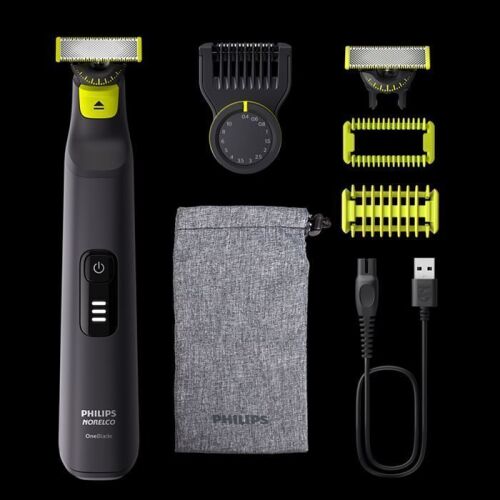 Philips Norelco OneBlade 360 Pro Face + Body Hybrid Electric Trimmer and Shaver