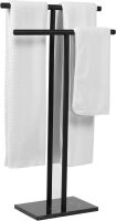 Free Standing Towel Rack, Matte Black