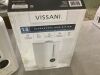 Vissani 1.5 Gal. Ultrasonic Humidifier 360 Degree Turning Dual Nozzle Cool Mist for Medium Room in White - 5