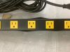 6 Outlet Wide Spaced Heavy Duty Power Strip - Bent Frame - 2
