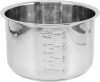 Pressure Cooker Inner Pot Replacement, 4.2 Quart Stainless Steel, 8.66" Diameter 5.19" High
