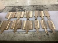 Acacia Wood Charcuterie Boards, 12 Pc