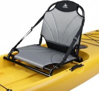 Breathable Mesh Stadium Chair for Sit-On-Top Fishing Kayaks & Canoes