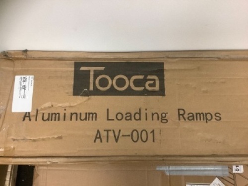 Aluminum Loading Ramps, Appears New, Sold as is