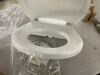 Brondell Bidet Toilet Seat Non-Electric Swash Seat, Fits Round Toilets, Dual Nozzle System, Ambient Water Temperature - 4