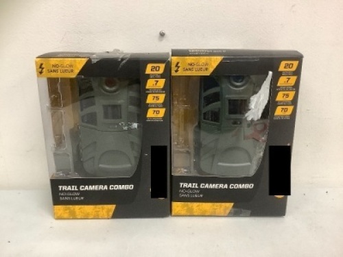Lot of (2) Trail Cameras, E-Commerce Return, Untested, Sold as is