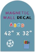Magnetic Chalkboard Wall Decal, 42" x 32"