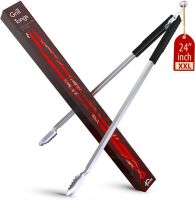 24" Stainless Steel Tongs