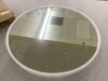 20" Metal Framed Round Mirror - 4