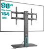 Pegzone Universal TV Stand Swivel with Power Outlet for 43-90'' TVs, Holds 154 lbs, VESA MAX 600x400mm