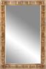 POZINO Rustic Wood Mirror, 24"X36"