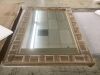 POZINO Rustic Wood Mirror, 24"X36" - 2