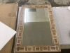 POZINO Rustic Wood Mirror, 24"X36" - 4