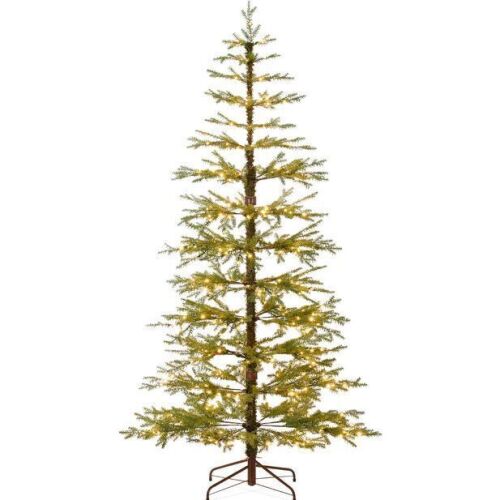 6' Pre-Lit Sparse Christmas Tree w/ 2-in-1 LED Lights, Cordless Connection