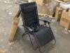 Oversized Padded Zero Gravity Chair, Folding Recliner w/ Headrest, Side Tray - 2
